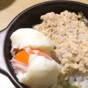 そぼろご飯（ガパオライス風）✧˖°